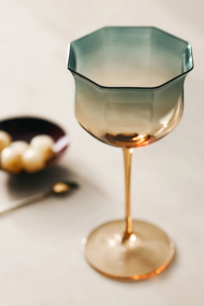 The Met x Anthropologie Wine Glasses