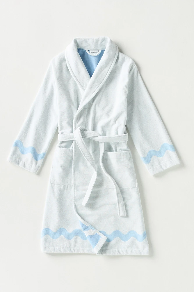 Maeve by Anthropologie Scalloped Cotton Bath Robe