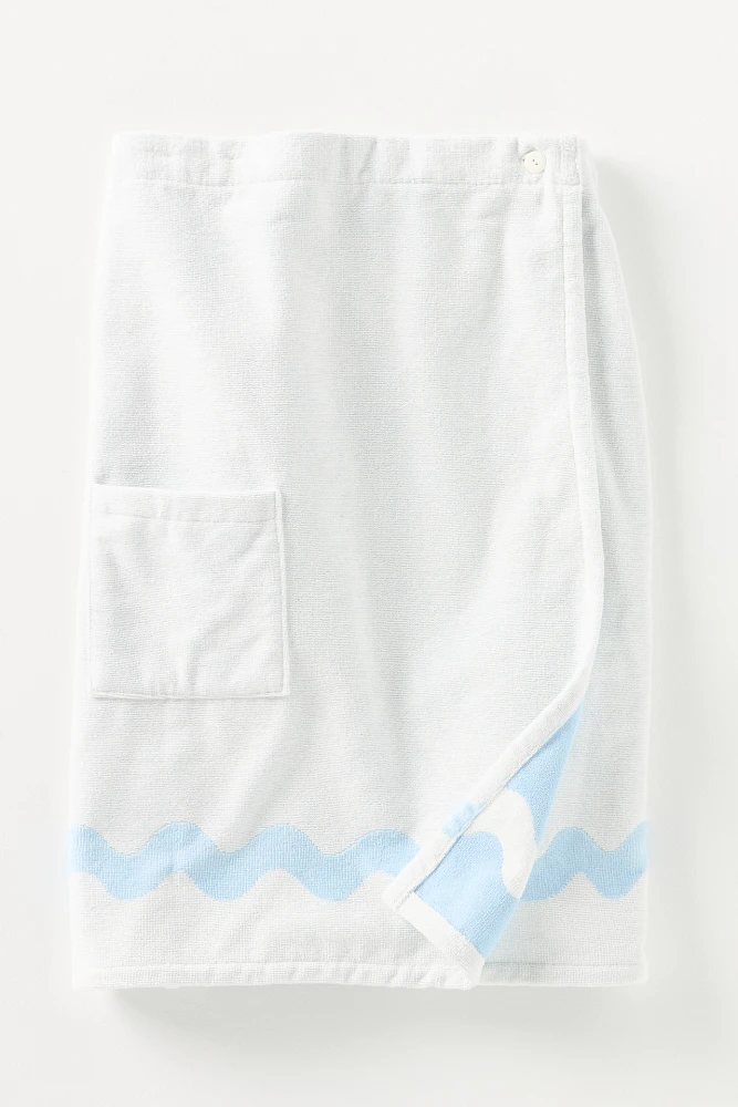 Maeve by Anthropologie Scalloped Sauna Towel