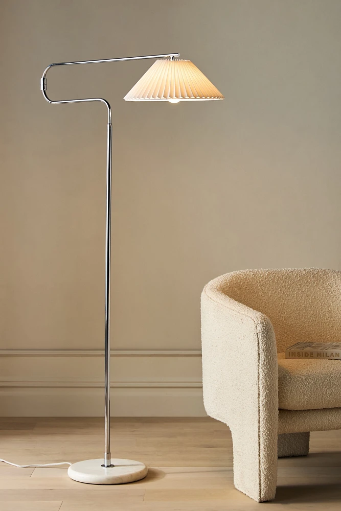 Harriet Pleated Floor Lamp