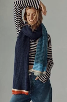 By Anthropologie Colorblock Stripe Scarf