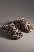 Maeve Fuzzy Platform Slippers