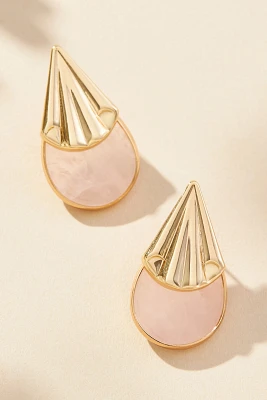 Western Stone Teardrop Earrings