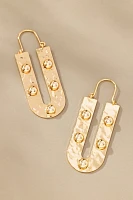 U-Shaped Spur Hoop Earrings