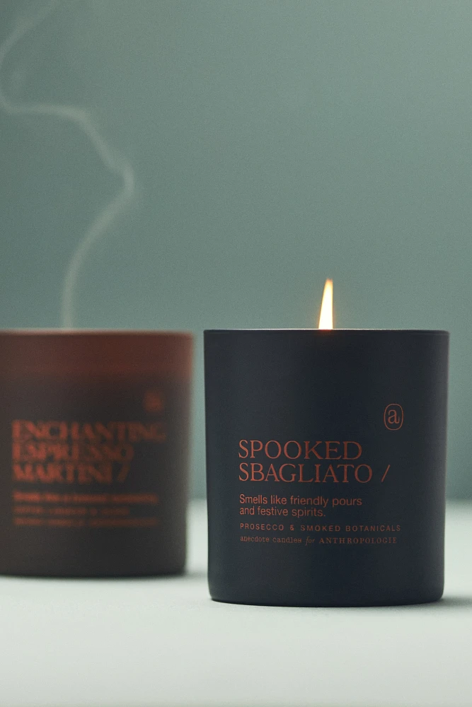 Anecdote Spooked Sbagliato Cocktail Collection Candle