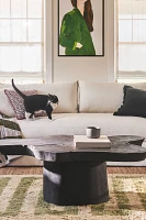 Grand Abstract Live-Edge Coffee Table