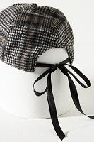 Plaid Bow Baseball Cap