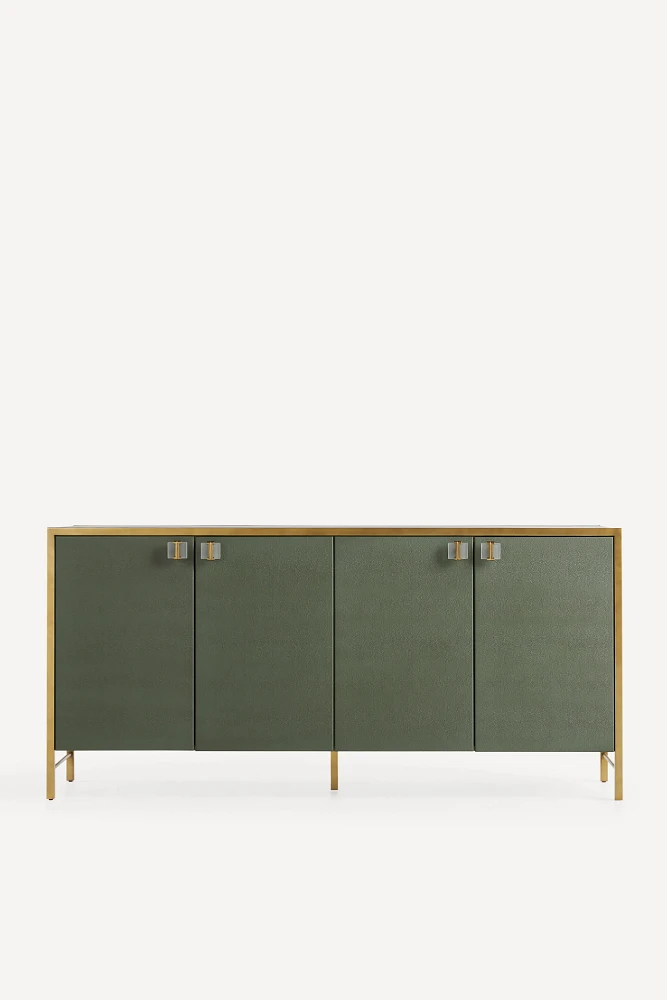 Autumn Rectangular 72" Shagreen Sideboard