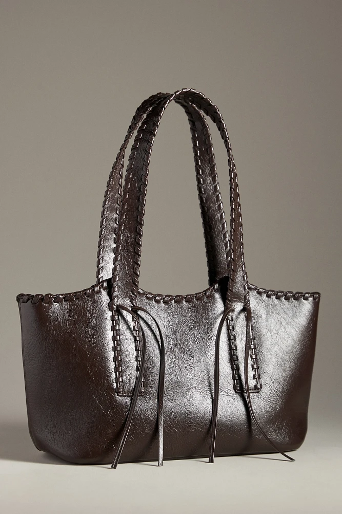 Melie Bianco Whipstitch Tote