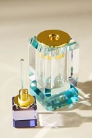 Cut Glass Perfume Bottle