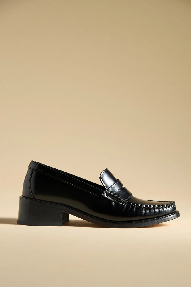 G.H.BASS Whitney Heeled Loafers