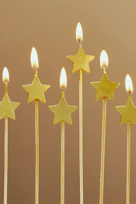 Meri Meri Gold Star Candles