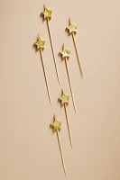 Meri Meri Gold Star Candles