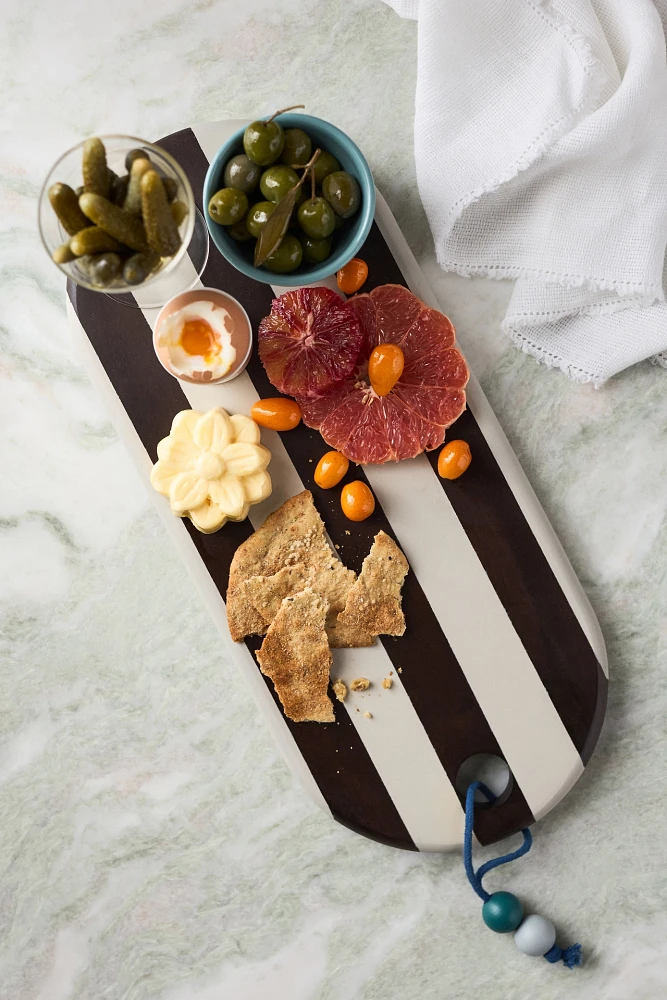 Catania Oval Wood Serving Board