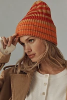 By Anthropologie Ribbed Stripe Beanie