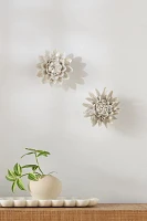 Iridescent Ceramic Wall Flower