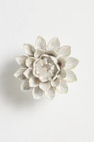 Iridescent Ceramic Wall Flower