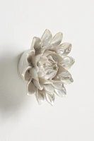 Iridescent Ceramic Wall Flower