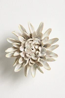 Iridescent Ceramic Wall Flower