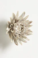 Iridescent Ceramic Wall Flower