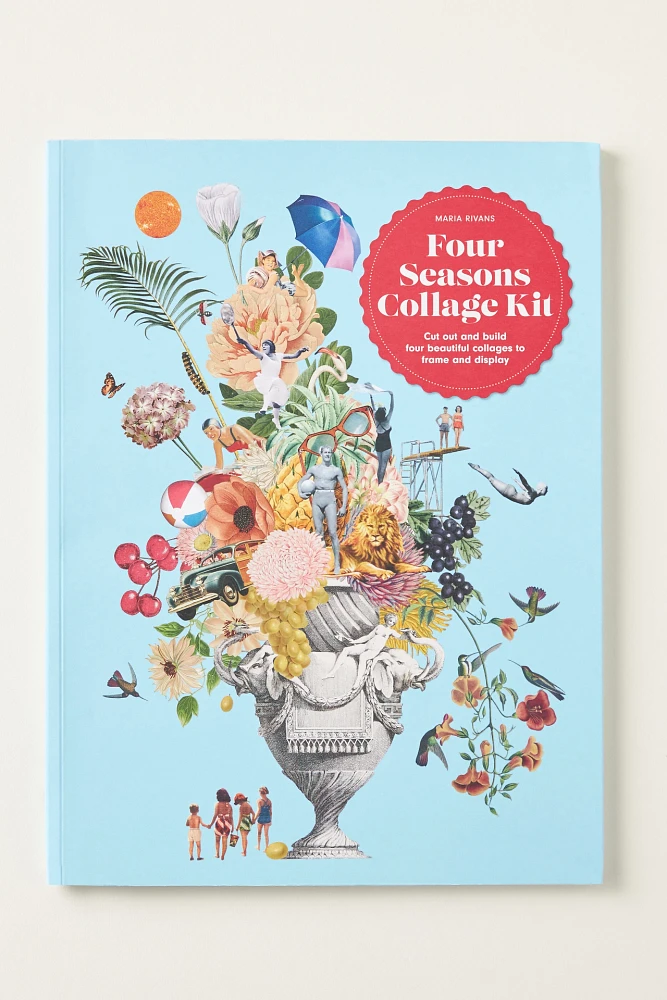 Four Seasons: Create Four Elegant Collages Softcover Collage Craft Book