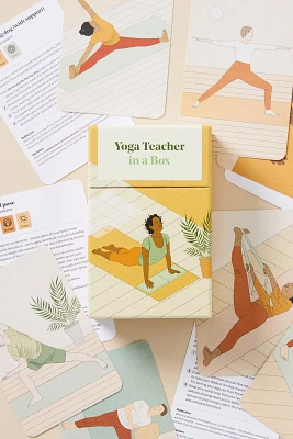 Yoga Teacher in a Box Card Deck