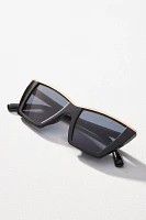 I-SEA Y2K Cat-Eye Metal Sunglasses