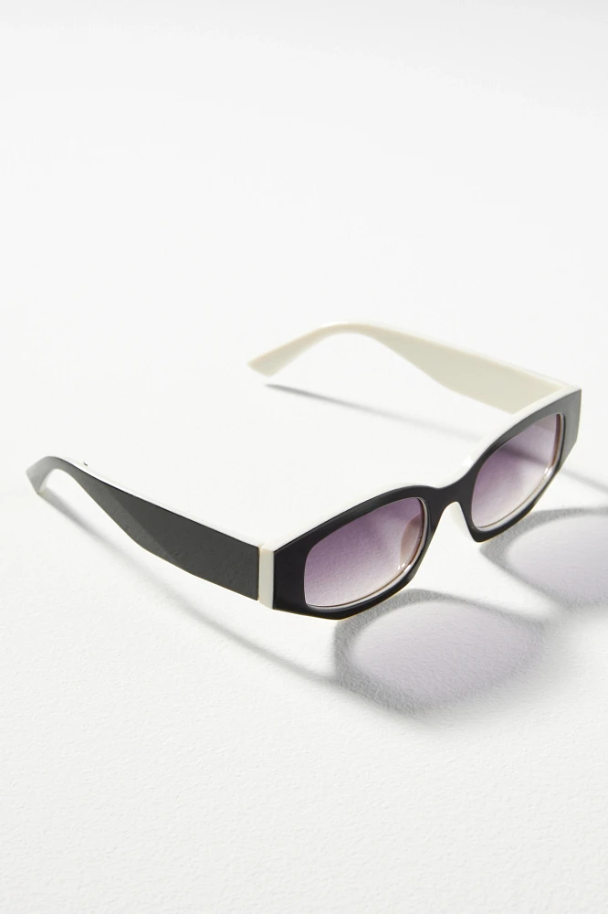 I-SEA Ova Two-Tone Sunglasses