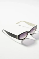 I-SEA Ova Two-Tone Sunglasses