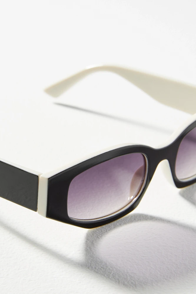 I-SEA Ova Two-Tone Sunglasses