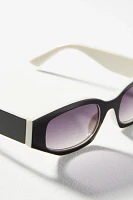 I-SEA Ova Two-Tone Sunglasses