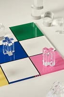 Lucite Tic Tac Toe Game Set