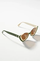 Lele Sadoughi Brickell Cat-Eye Sunglasses