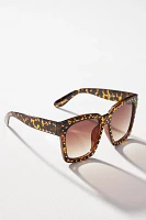 Studded Square Sunglasses