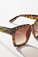 Studded Square Sunglasses