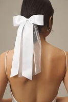 Simply Nova Satin Bow Bridal Veil