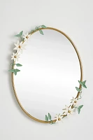 Stray Dog Designs x Anthropologie Clematis Oval Wall Mirror