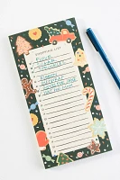 Rifle Paper Co. Christmas Cookies Market NotePad