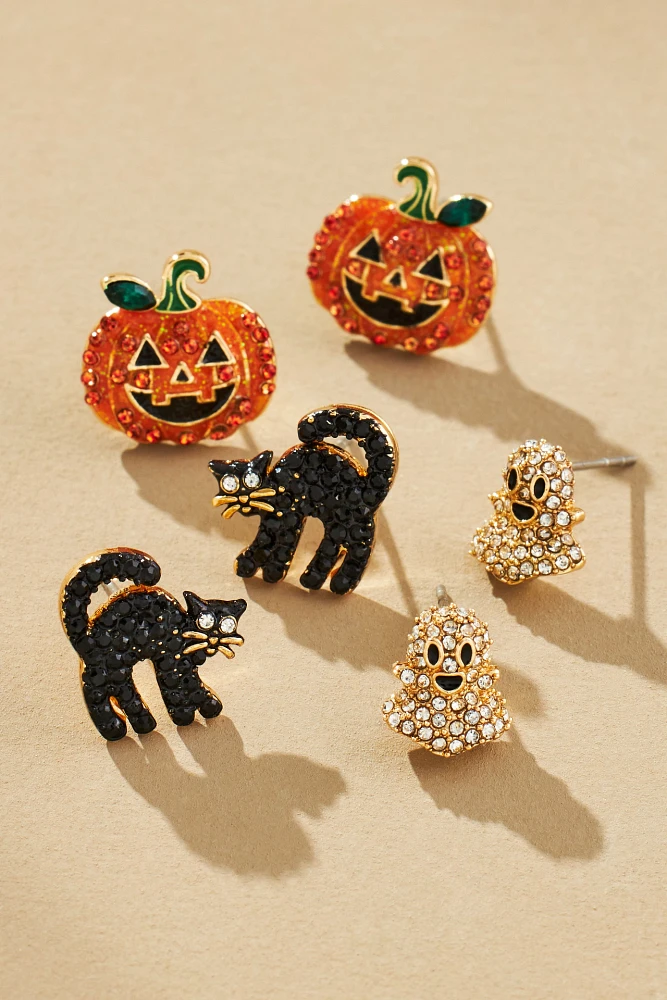 BaubleBar Spooky Squad Earrings, Set of 3