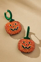 BaubleBar Pumpkin To Talk About Huggie Earrings