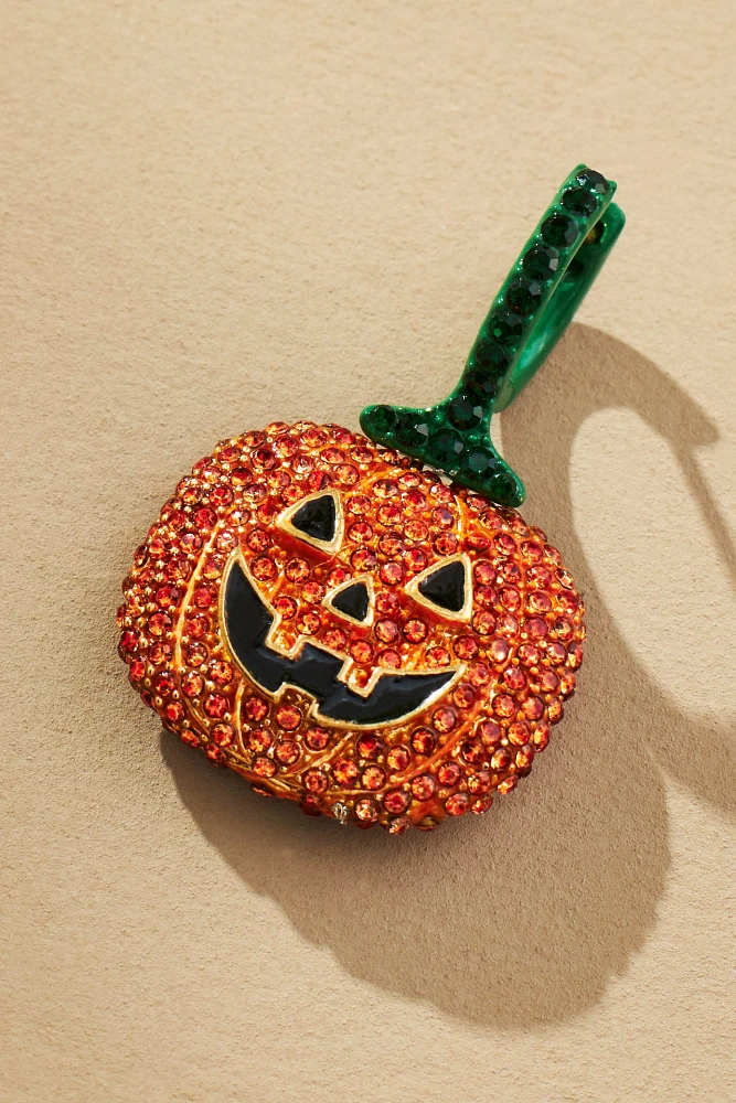 BaubleBar Pumpkin To Talk About Huggie Earrings