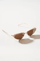 Otra Eyewear Aster Wire Cat-Eye Sunglasses