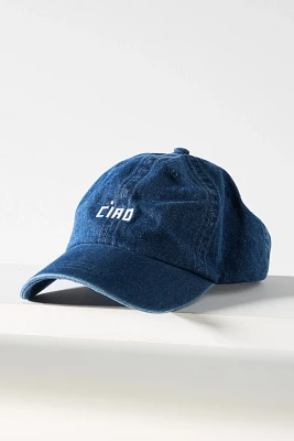 Clare V. Ciao Denim Baseball Cap