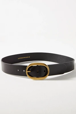 By Anthropologie Oval Buckle Belt