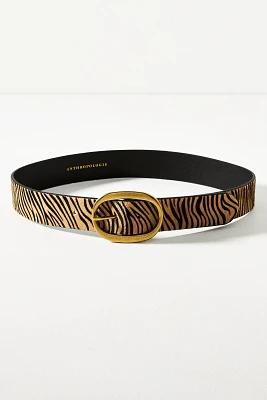 Oval Buckle Belt