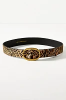 Oval Buckle Belt
