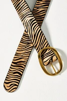 Oval Buckle Belt