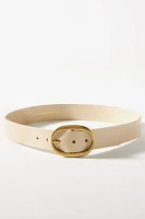 Oval Buckle Belt