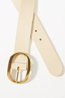 Oval Buckle Belt