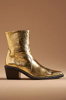 CAVERLY Kylie Western Ankle Boots